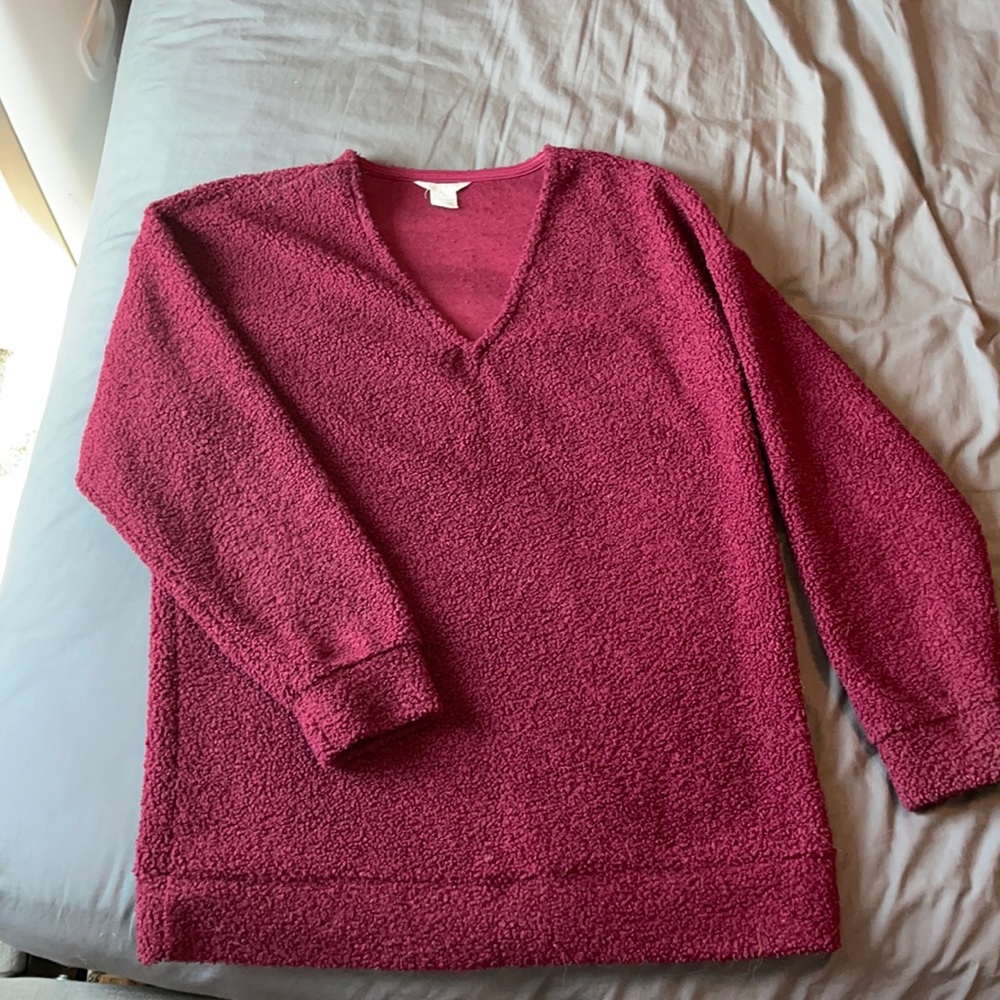 V-neck sweater